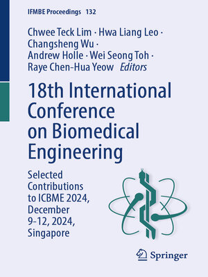 cover image of 18th International Conference on Biomedical Engineering